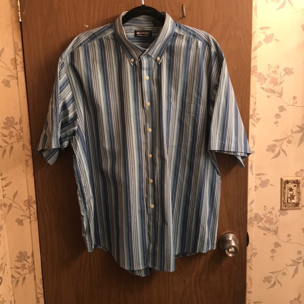 Men’s Short sleeve casual dress shirt